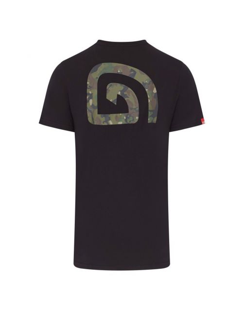 Trakker Cr Logo T-Shirt Black Camo - Shirts