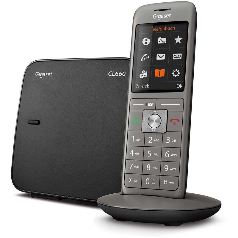 Gigaset CL660 schnurloses Telefon, analog