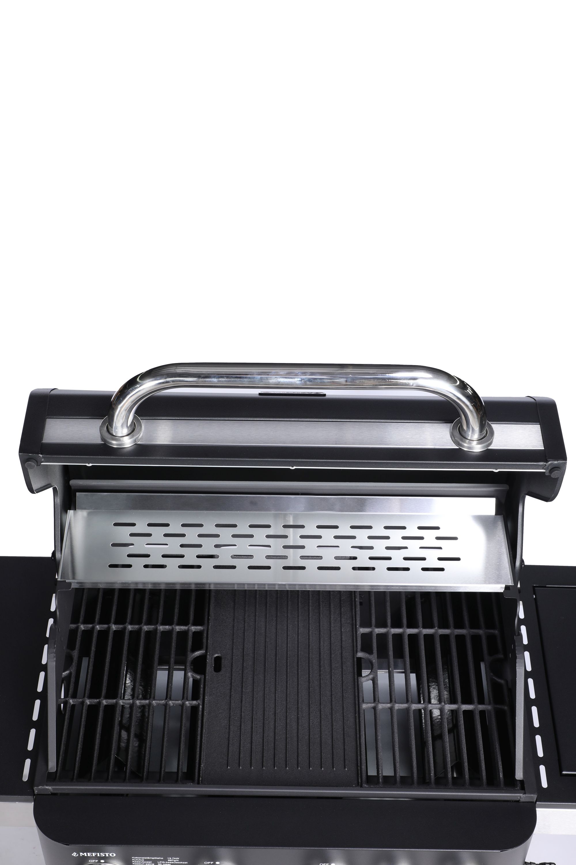 Grillplatte Gusseisen 36.5 x 20 cm