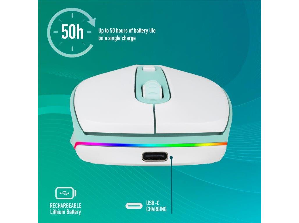 RATO S/FIOS NGS SMOGMINT-RB RECARREGÁVEL