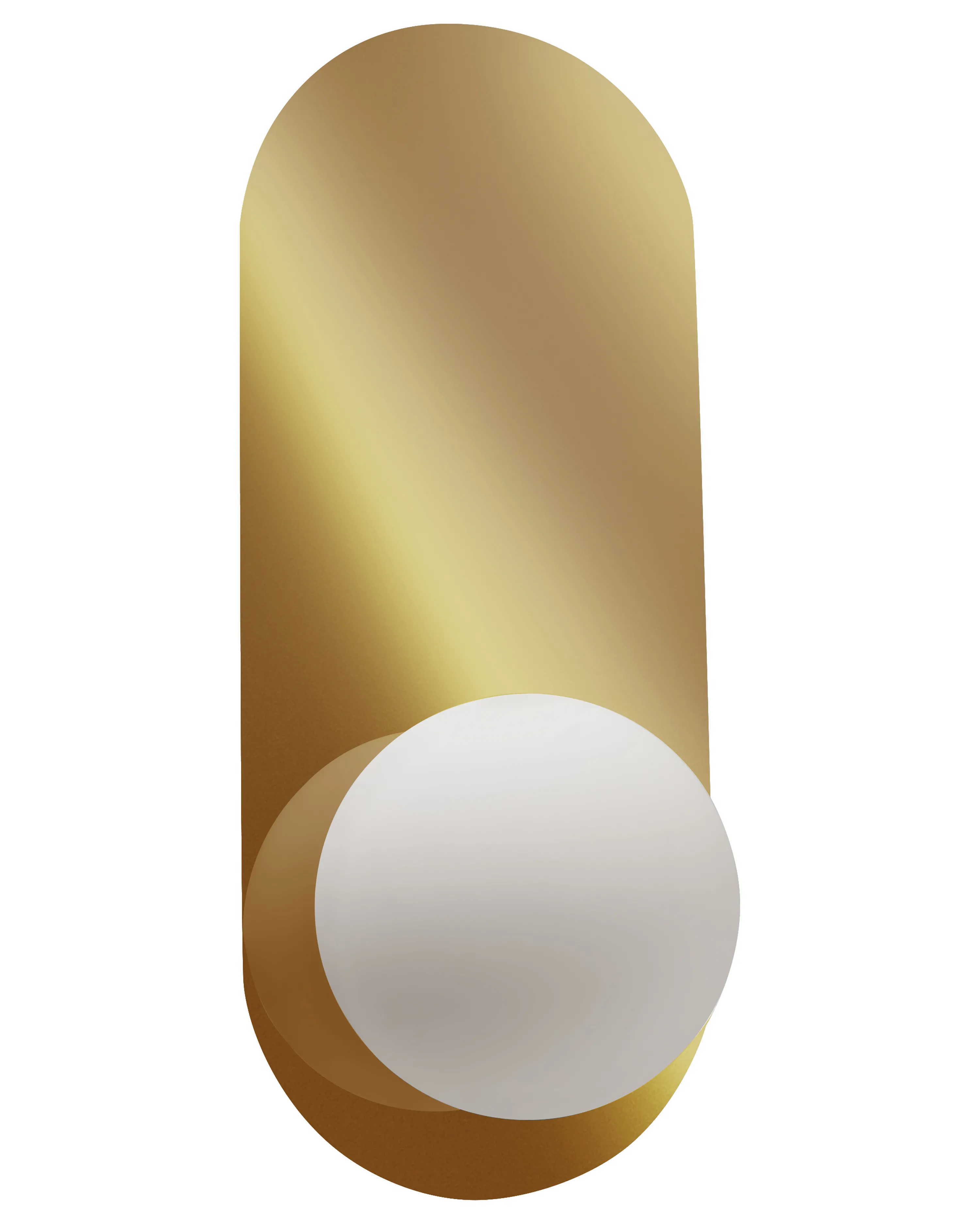 Set van 2 wandlampen LEISI Goud