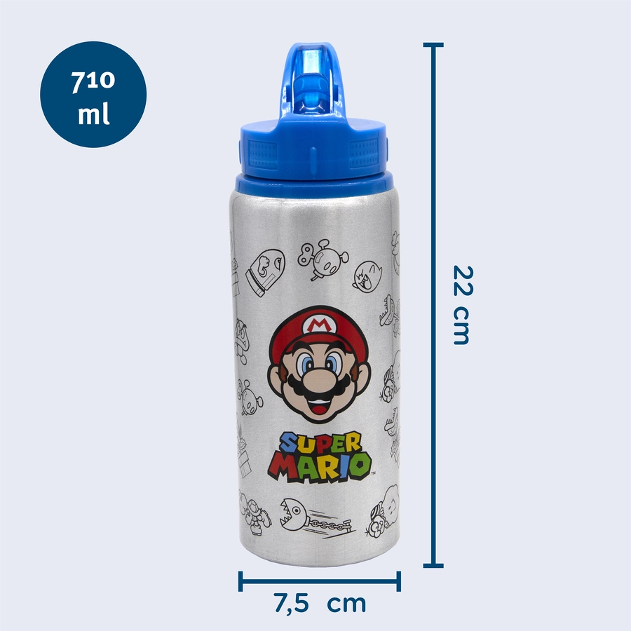 Scooli Trinkflasche Super Mario