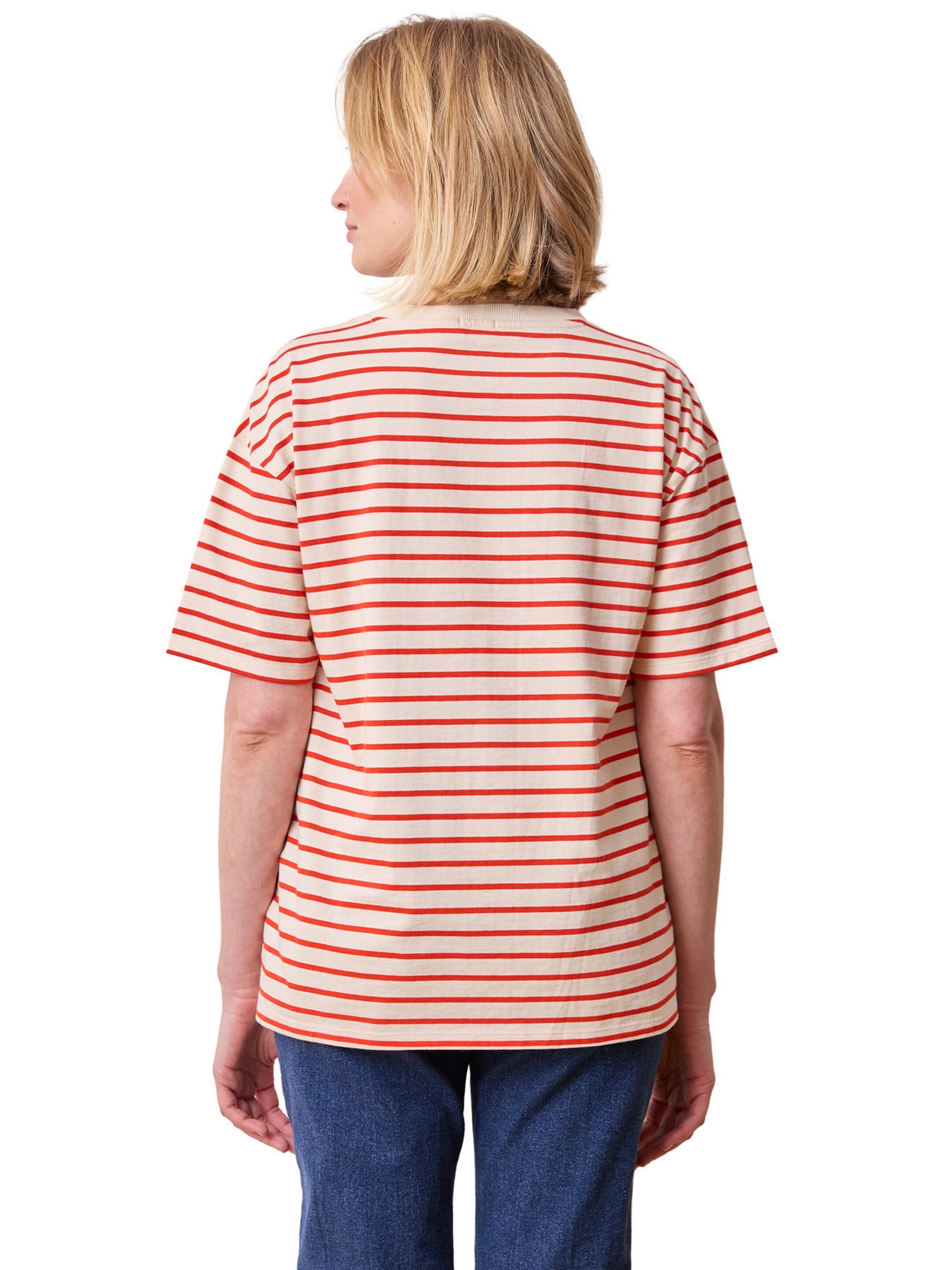 Vertbaudet Umstandsshirt aus Bio-Baumwolle wollweiß