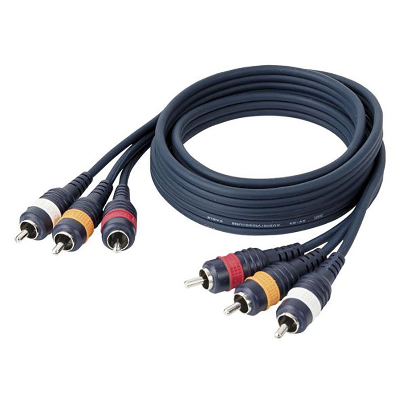 DAP FL47 - 2x RCA + 1x Digital Cable 6 meter