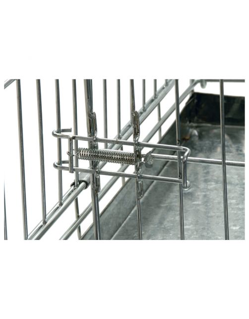 Beeztees Scheidingspaneel Bench Zilver - Hondenbench