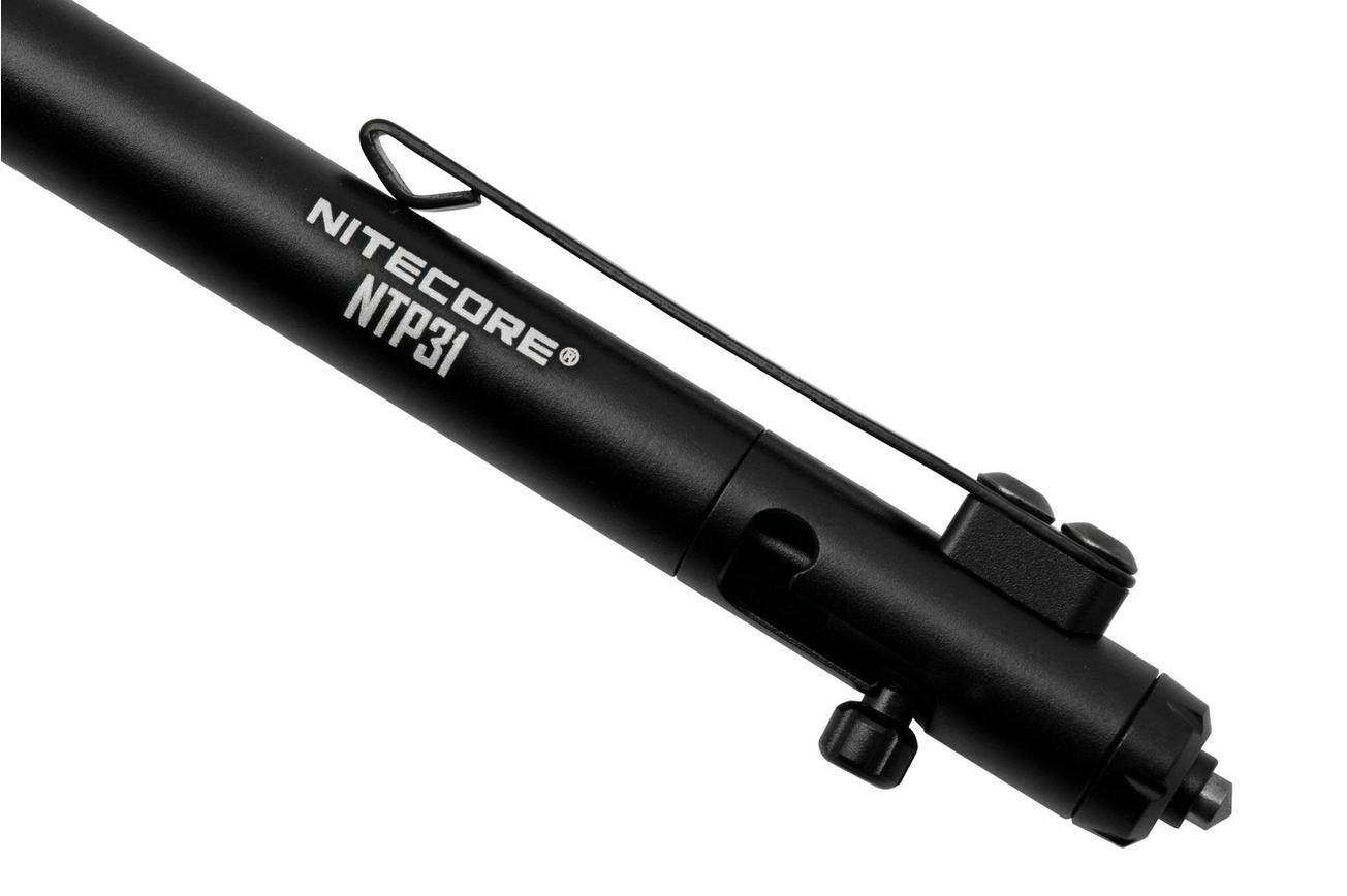 Nitecore NTP31 Black Aluminium, tactische pen