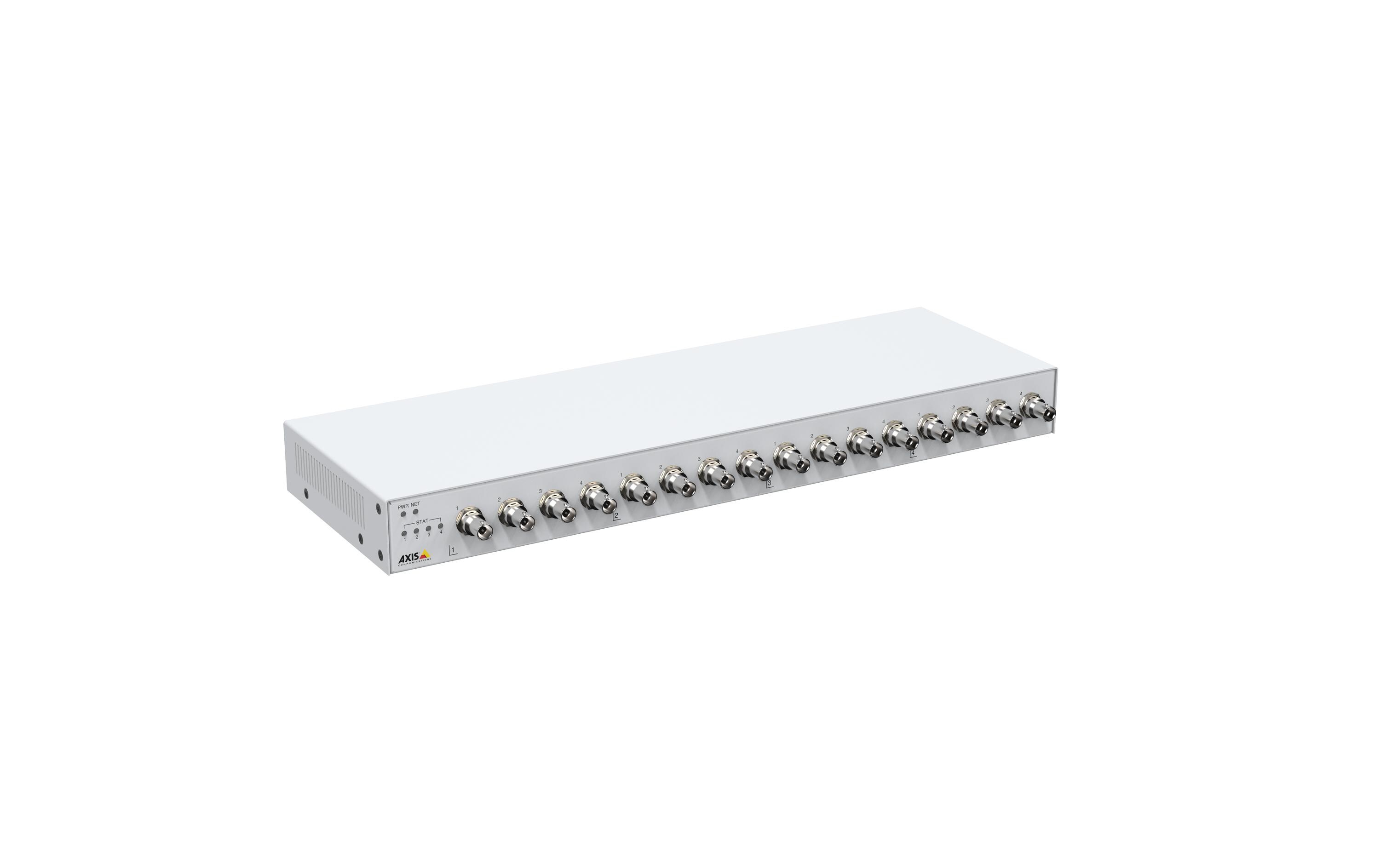 Encoder M7116 16 Kanal<br>Kostengünstiger Video-Encoder mit 16 Kanälen und Zipstream