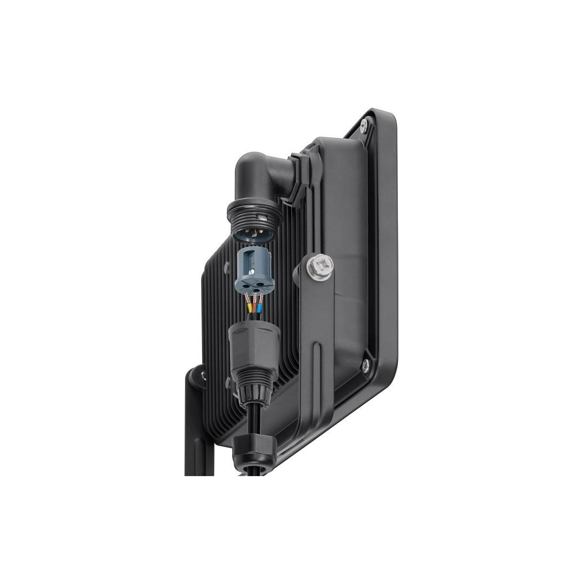 Goobay LED-spotlight for utendørs bruk, 10 W, med bevegelsesdetektor
