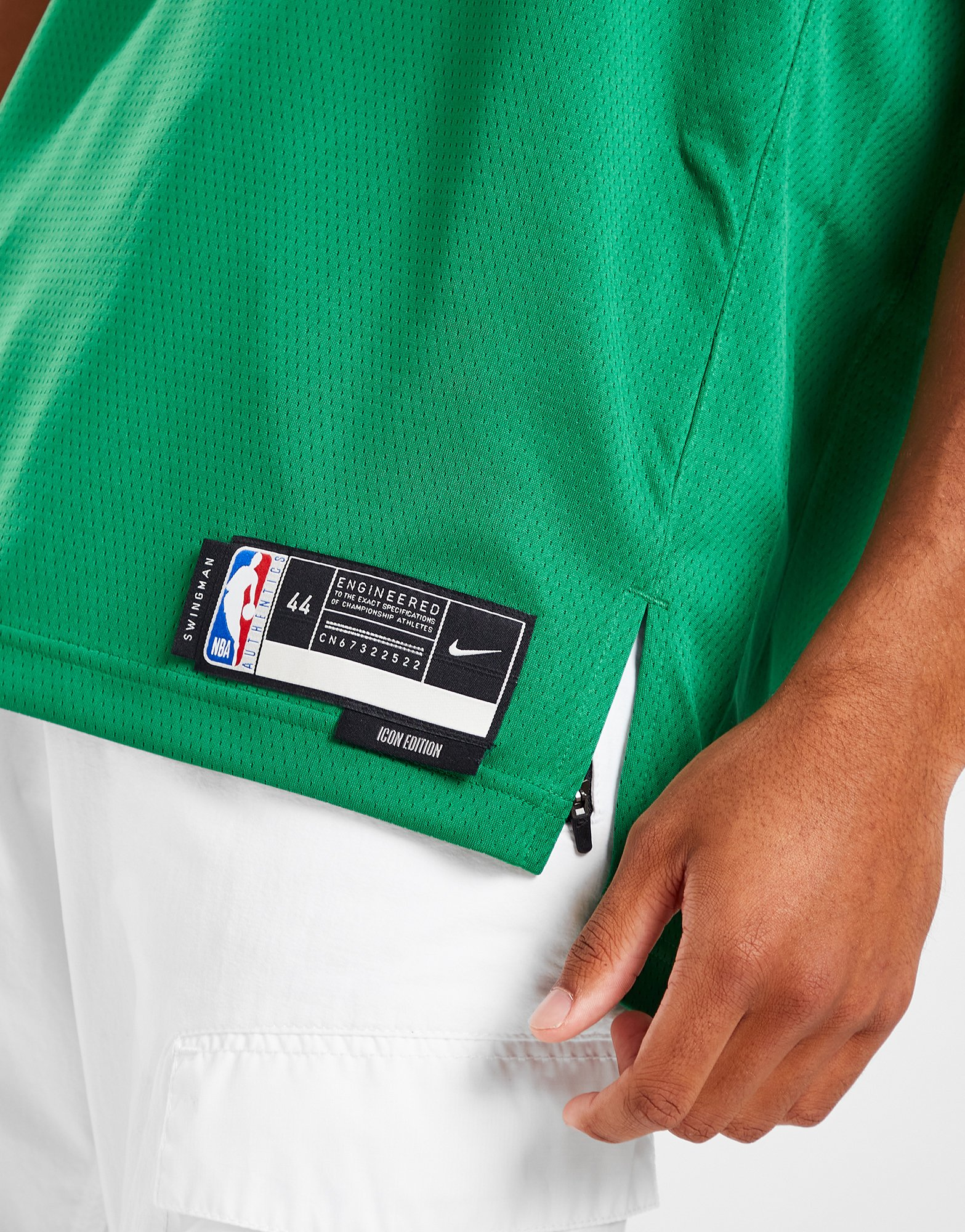 Nike Maillot NBA Boston Celtics Swingman Tatum #0 Homme