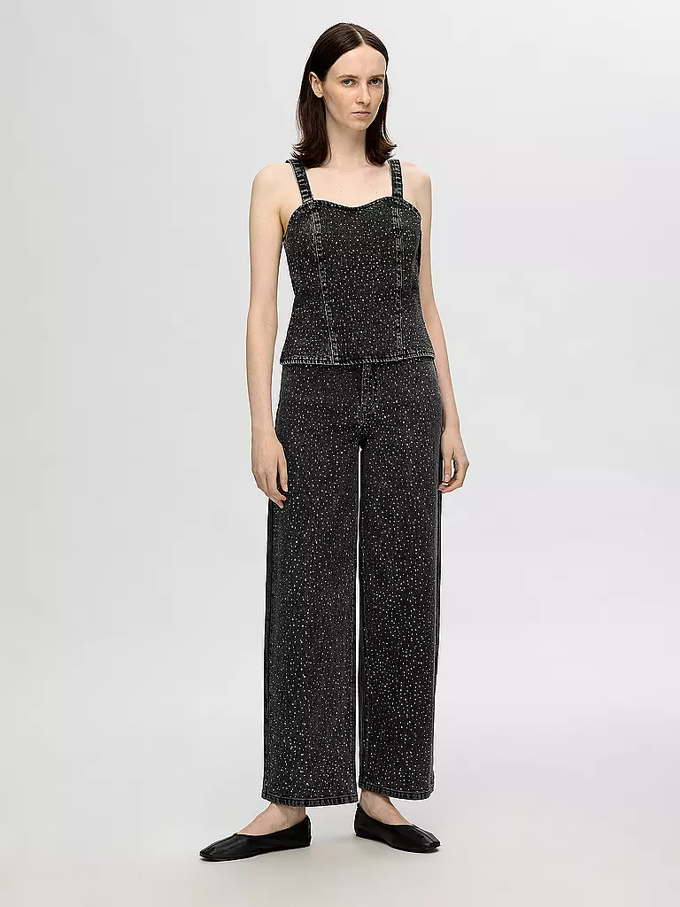 SELECTED FEMME Jeans SLFMARLEY schwarz