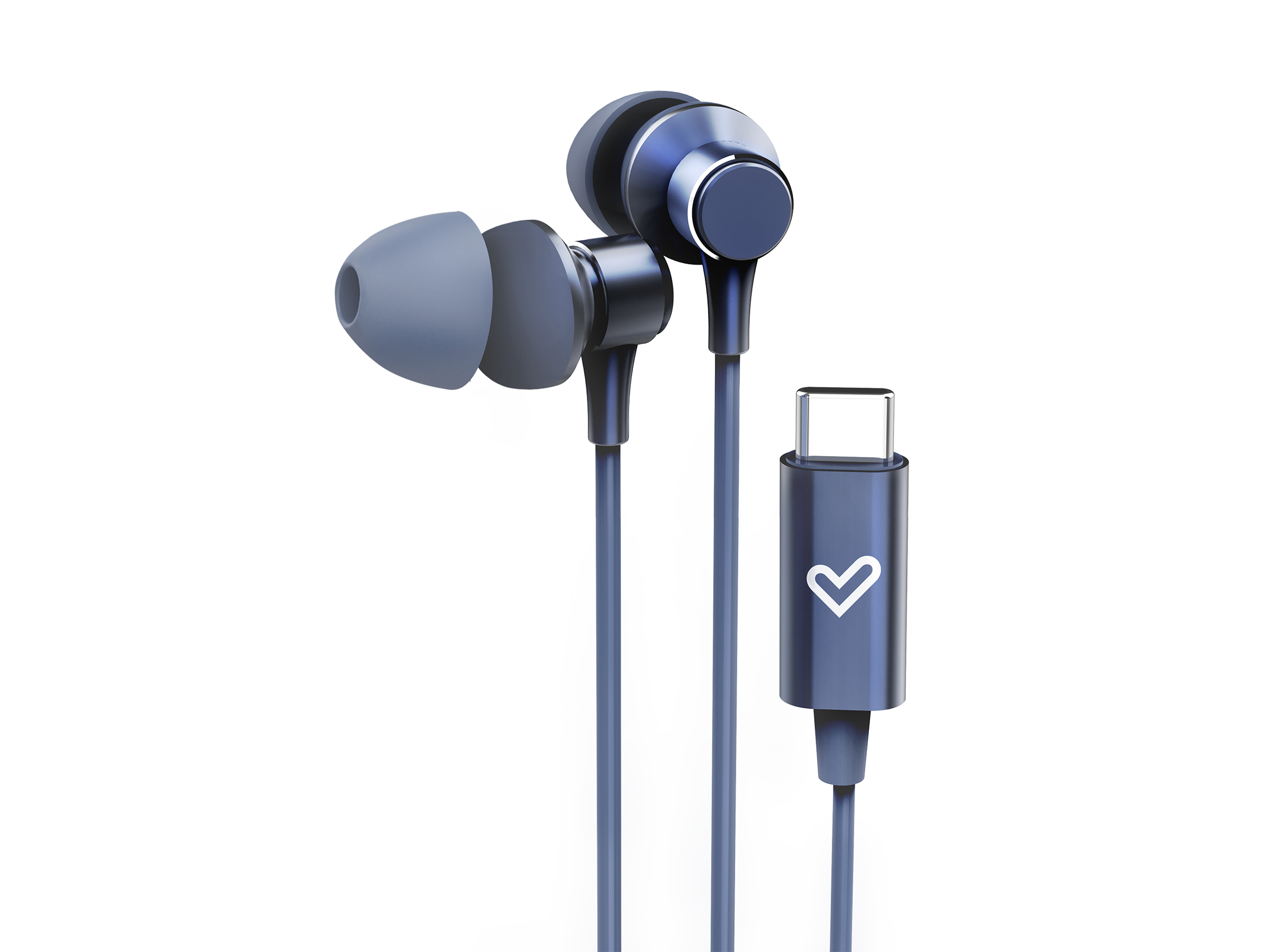 AURICULARES ENERGY SISTEM METALLIZED TYPE C AZUL C/MICRO