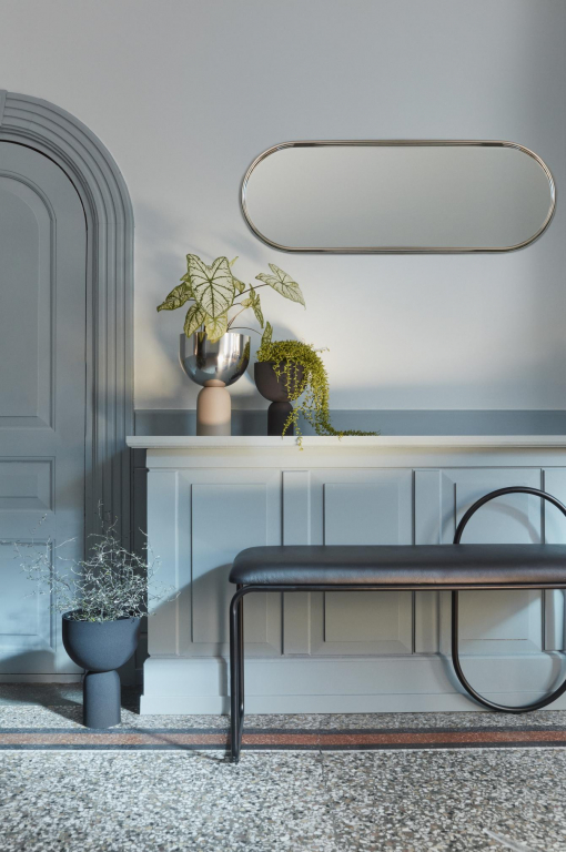 AYTM Torus bloempot small Ø17 taupe