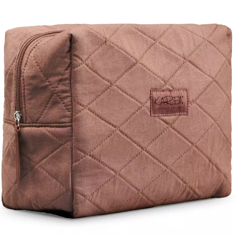 Gillian Jones Karen Cosmetic Bag - Mocca 10073-521