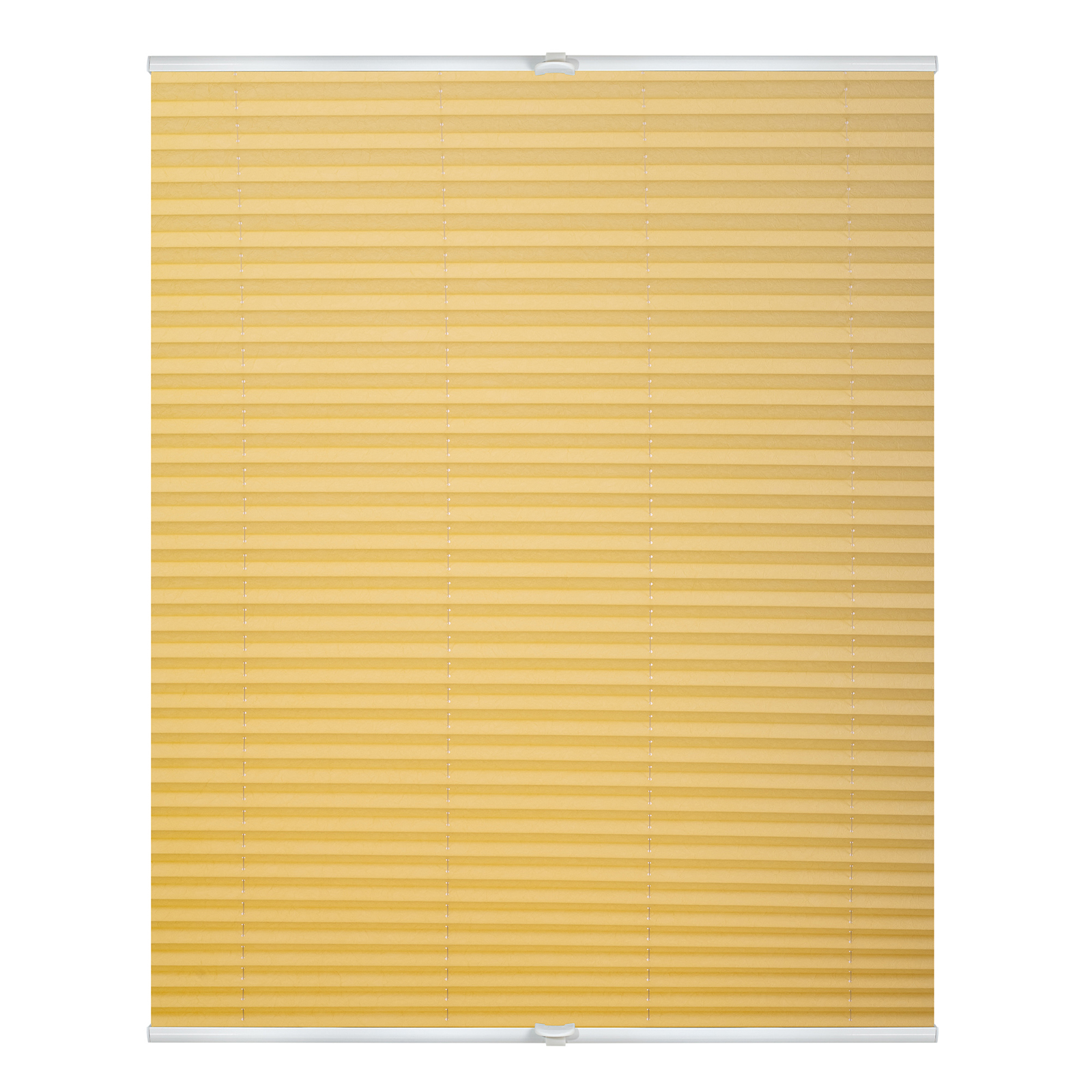 LICHTBLICK Plissee - gelb - Crushed Optik - 45x130 cm
