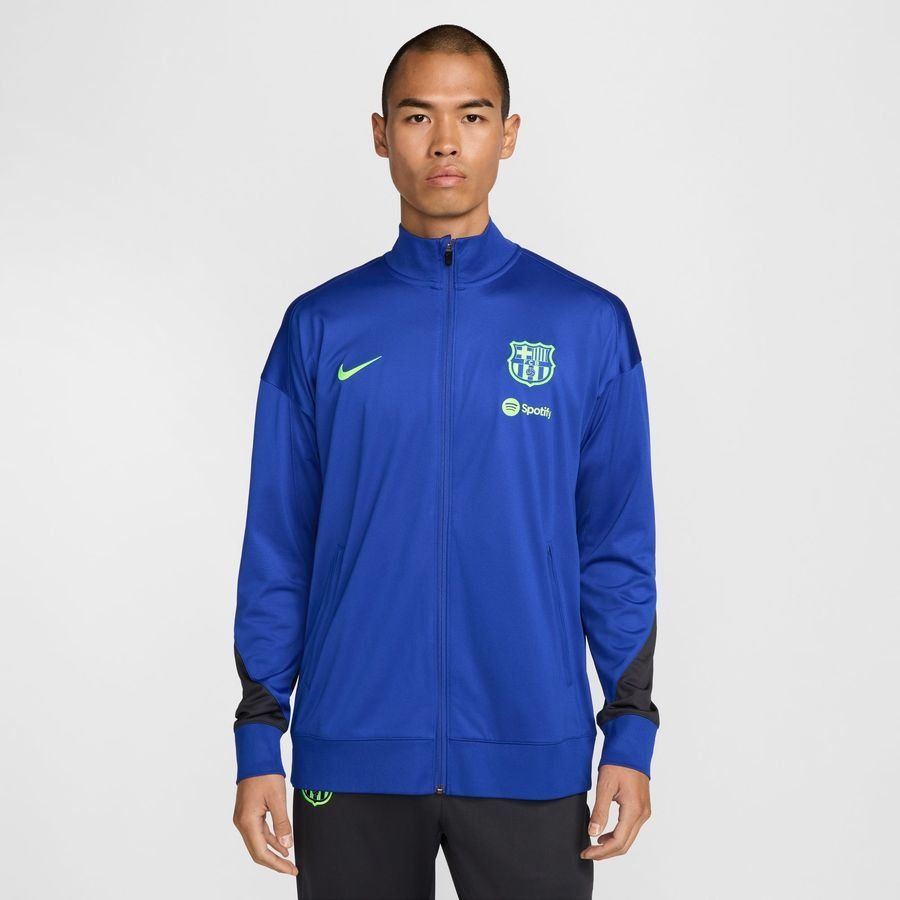 FC Barcelone Survêtement Dri-FIT Strike 3ème - Bleu Royal/Gris/Vert