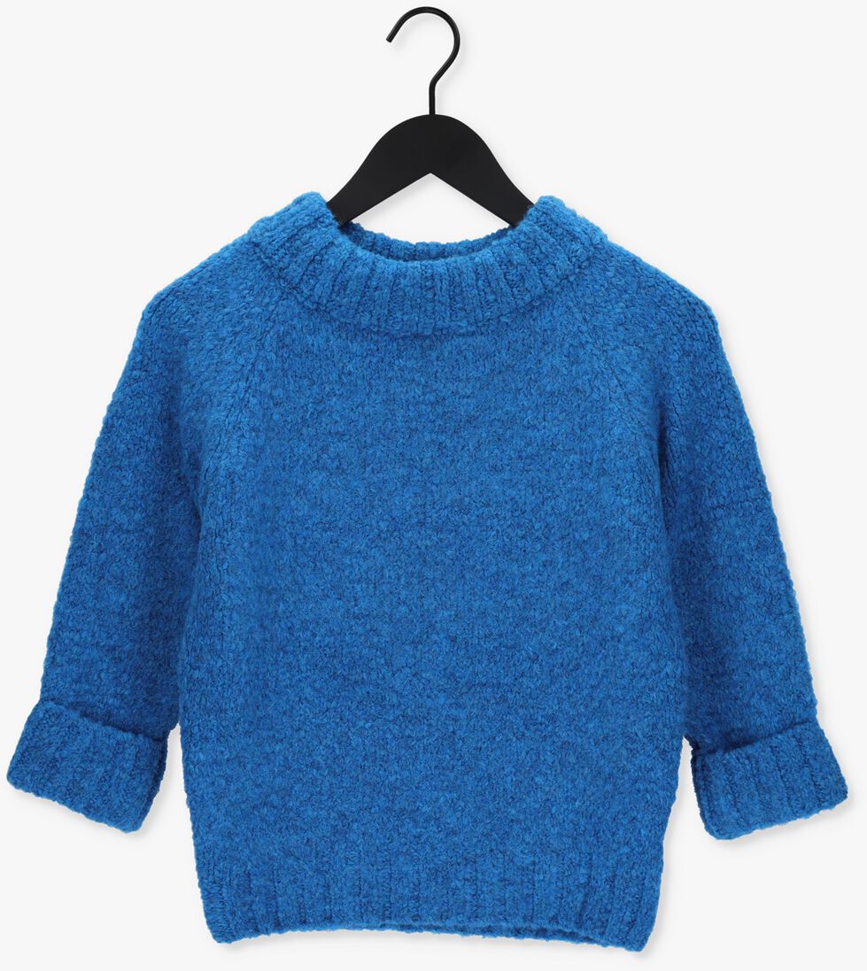 PENN & INK blauwe penn & ink trui pullover 3/4