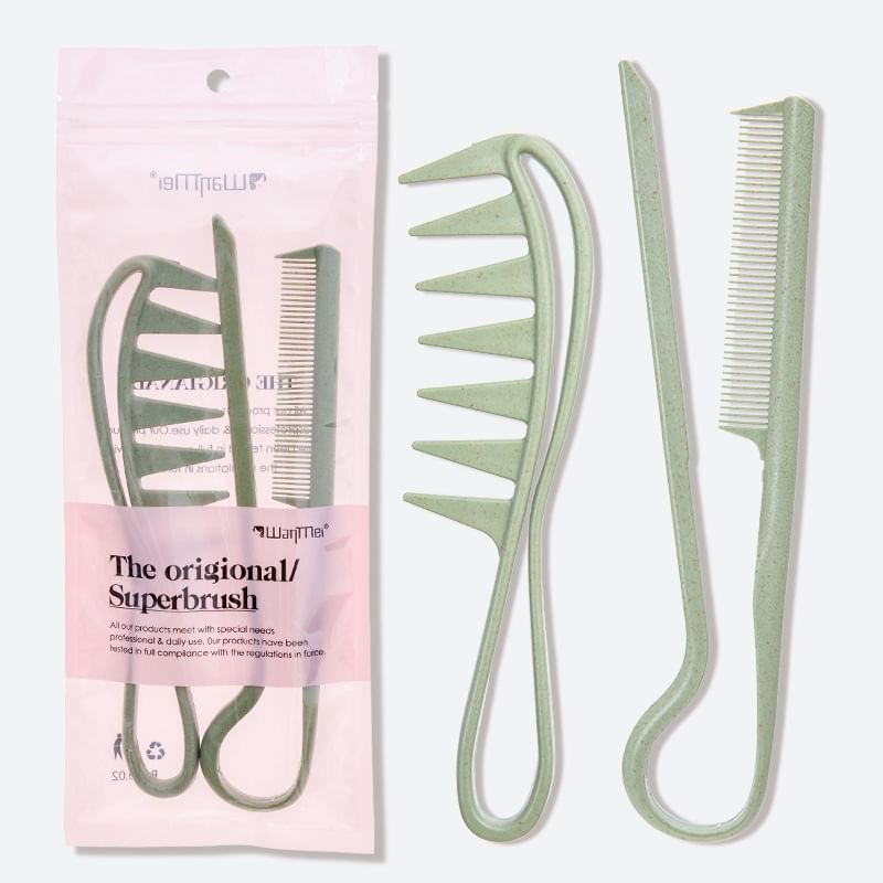 Gizmi - Set van 2: Plastic Haarkam + Styling Haarkam