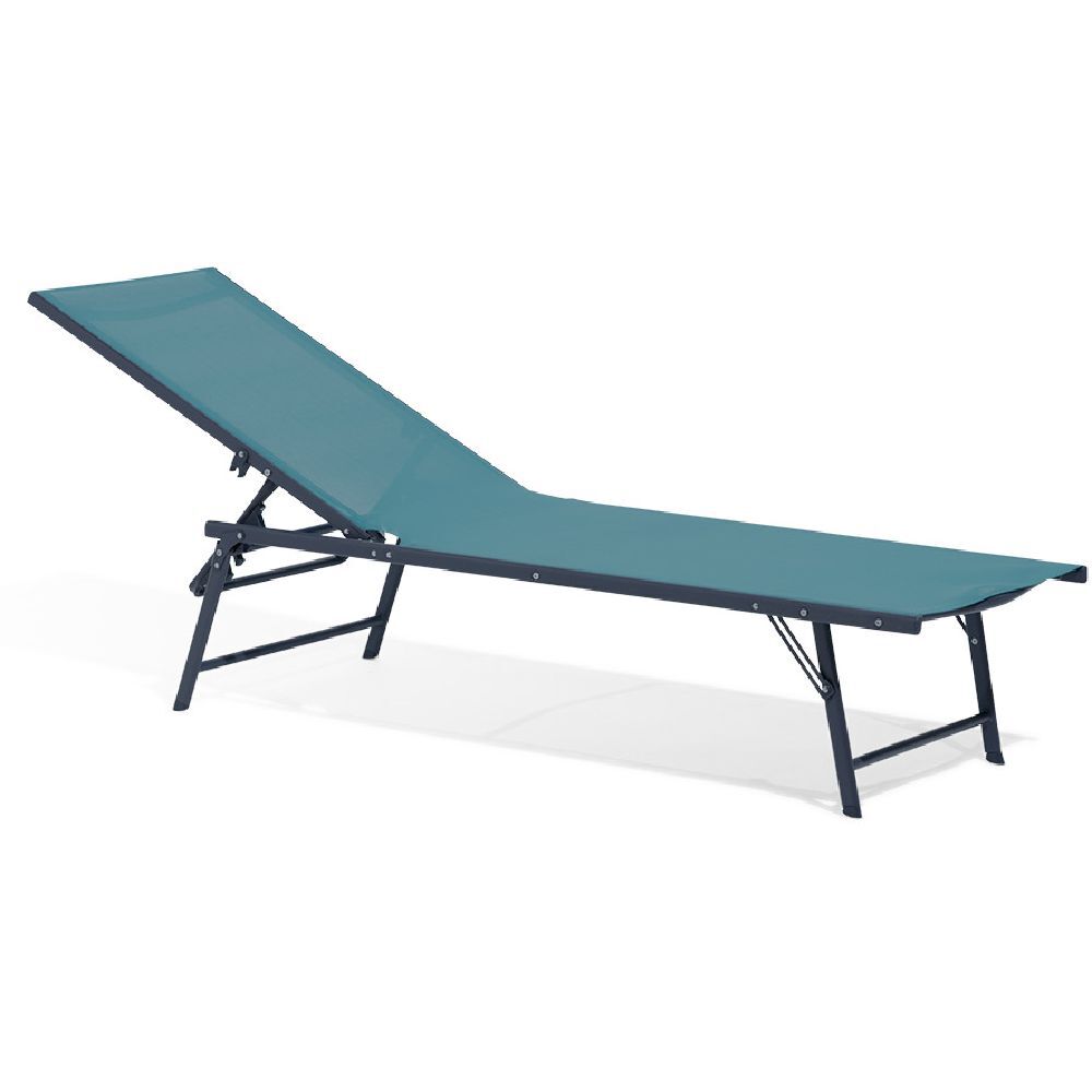 Bain de soleil Dream 5 positions bleu canard