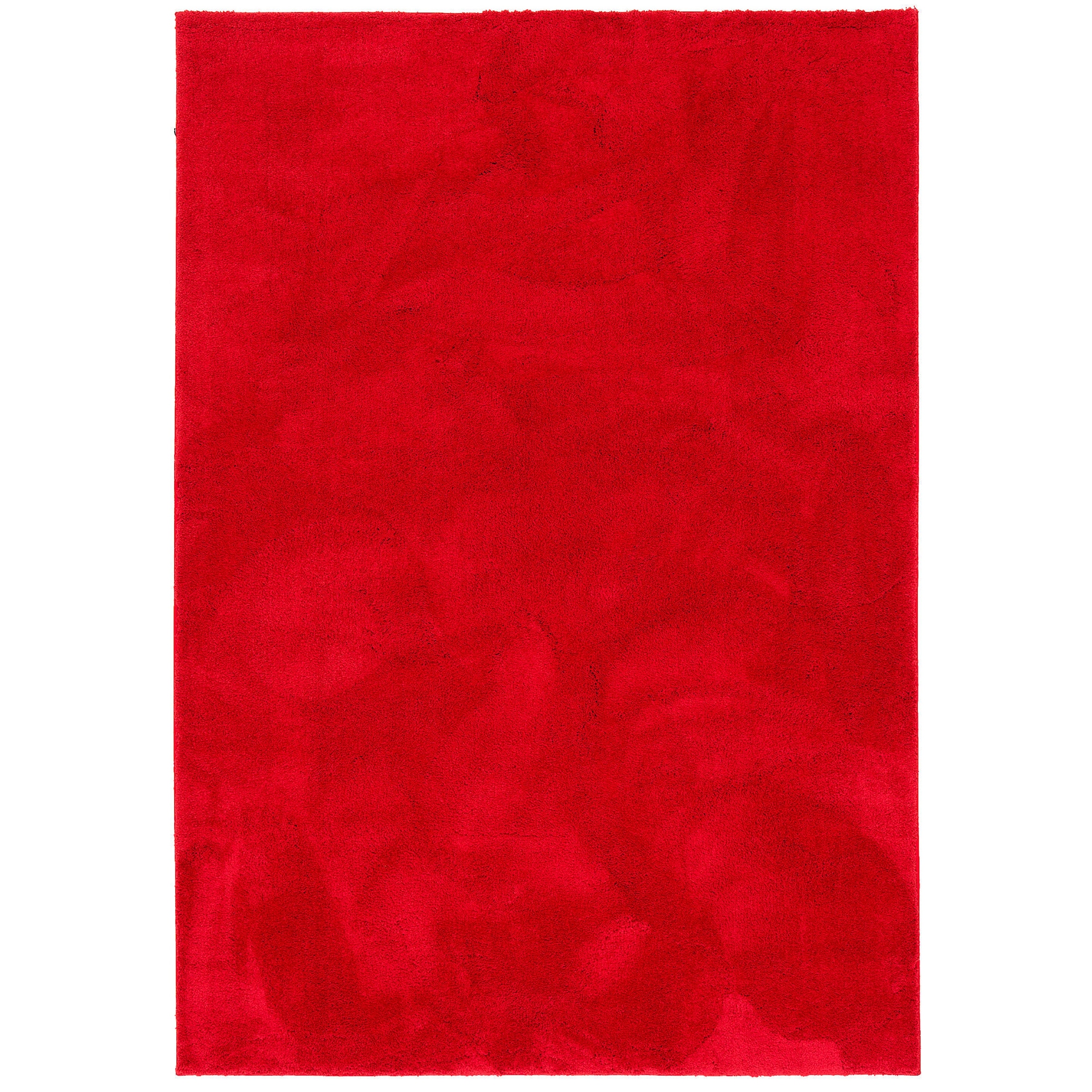 Pergamon Kinderteppich Super Soft Hochflor Silky Kids Rot