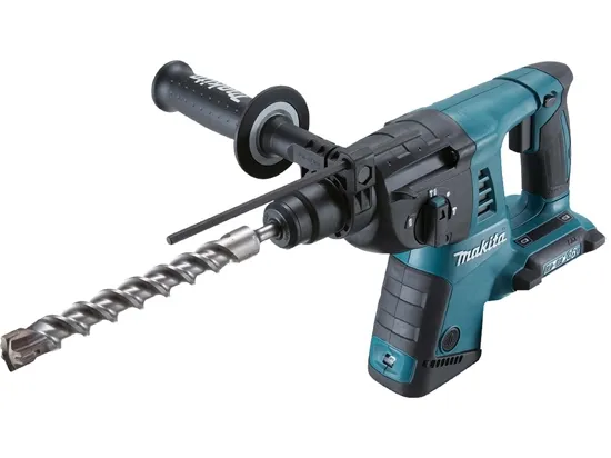 Makita DHR264Z - Roterende hammer - ledningfri - 3 tilstande - SDS-plus - 2.5 Joule - intet batteri - 18 V - SOLO