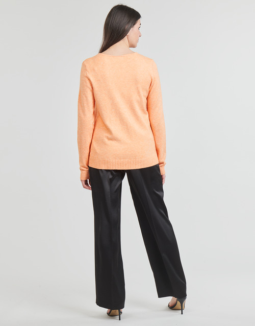 Vila - VIRIL V NECK - Orange