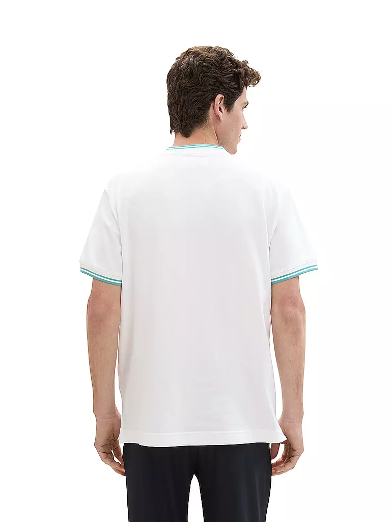 TOM TAILOR Poloshirt  weiss