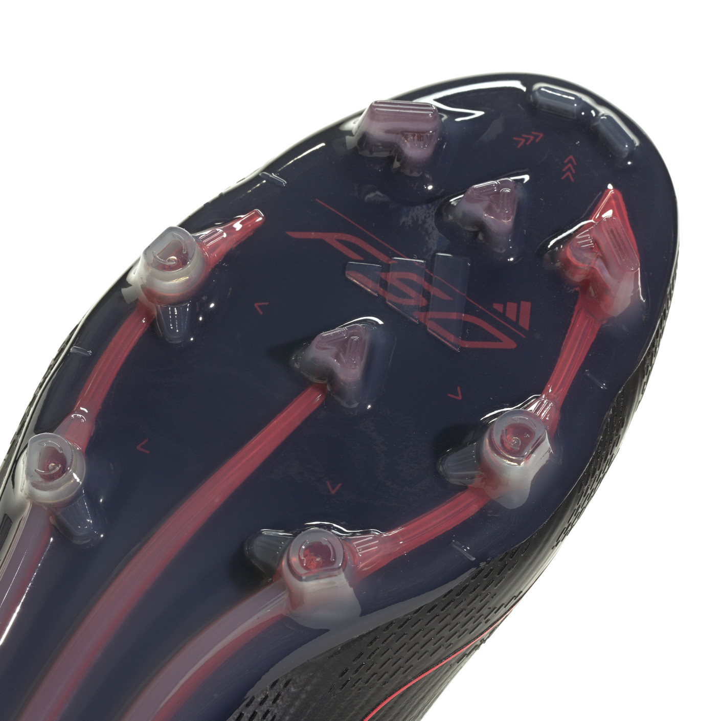 Adidas F50 Elite Gras Voetbalschoenen (FG) Zwart Rood Zilver