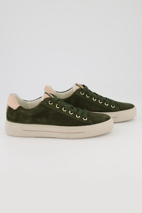 Ara Leder-Sneaker, Veloursleder, Weite H