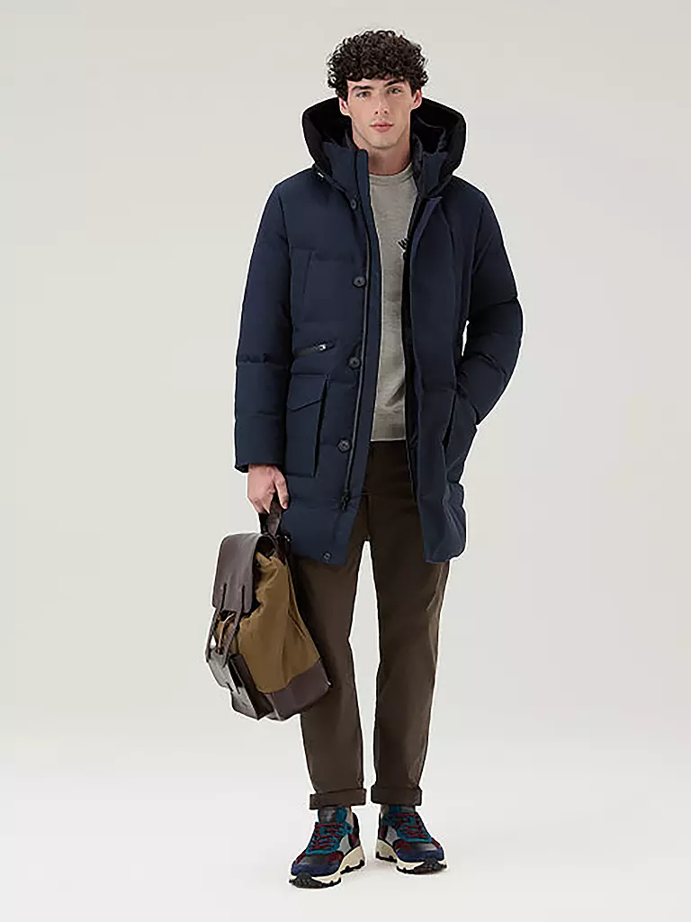 WOOLRICH Daunenparka blau