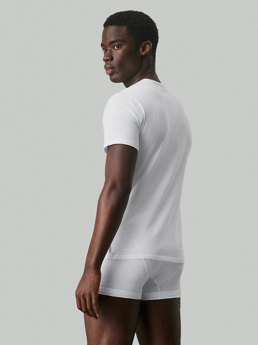 CALVIN KLEIN ROUPA ÍNTIMA<br>Conjunto de 2 camisetas de gola redonda