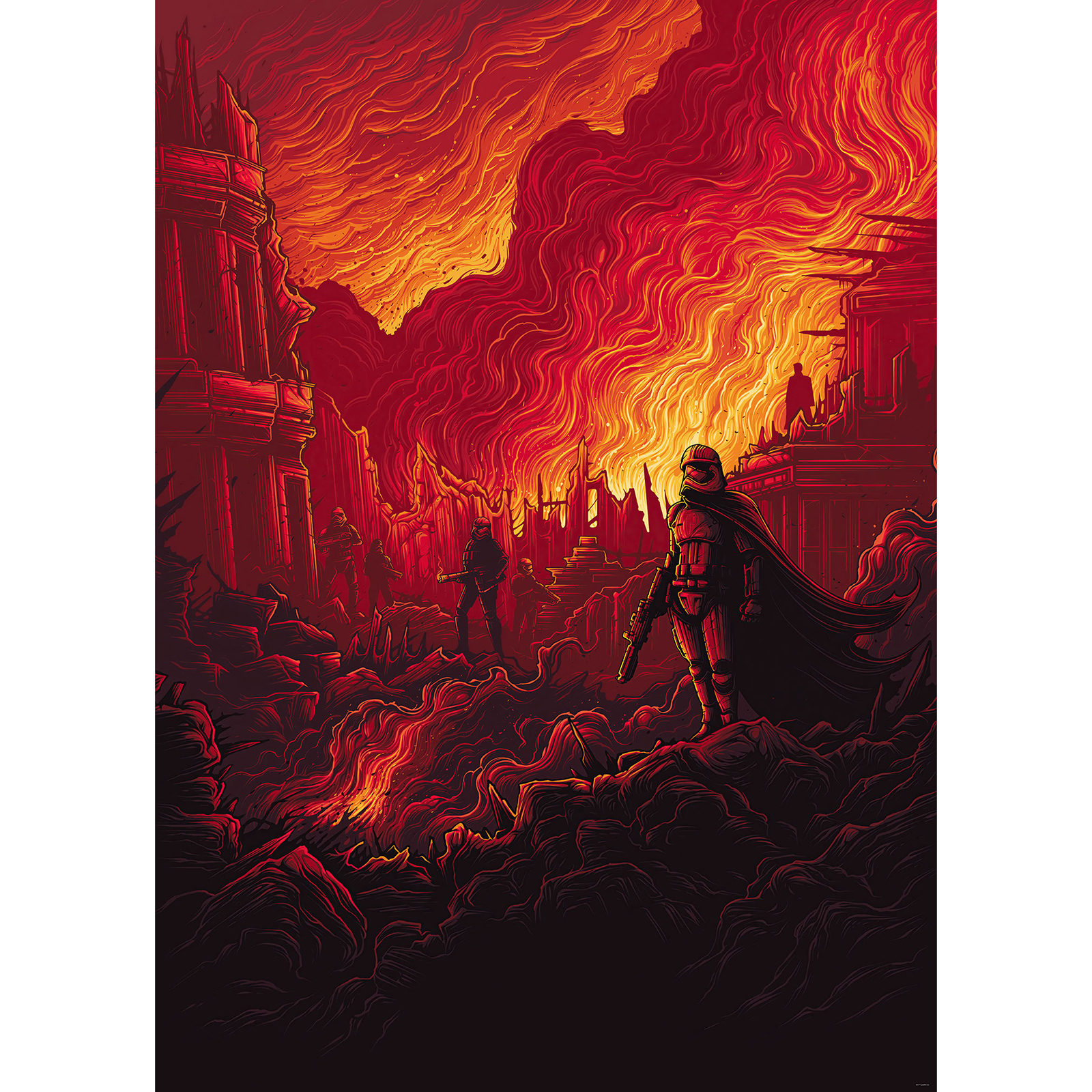 Vlies-Fototapete STAR WARS FIRST ORDER PURGE - 200x280 cm