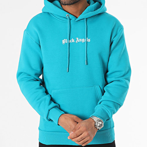 Sweat Capuche Bleu Pétrole