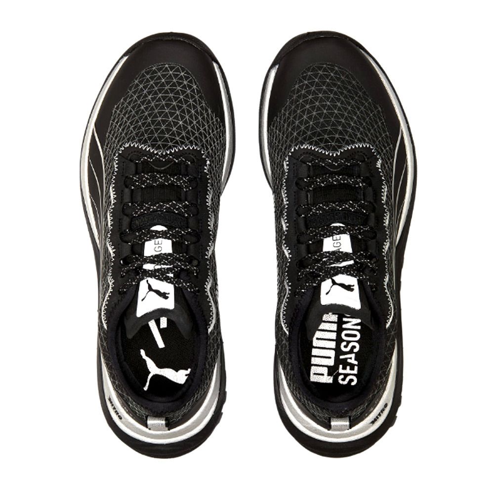 Puma VOYAGE NITRO 2 GTX - Chaussures Trail Homme puma black/metallic silver