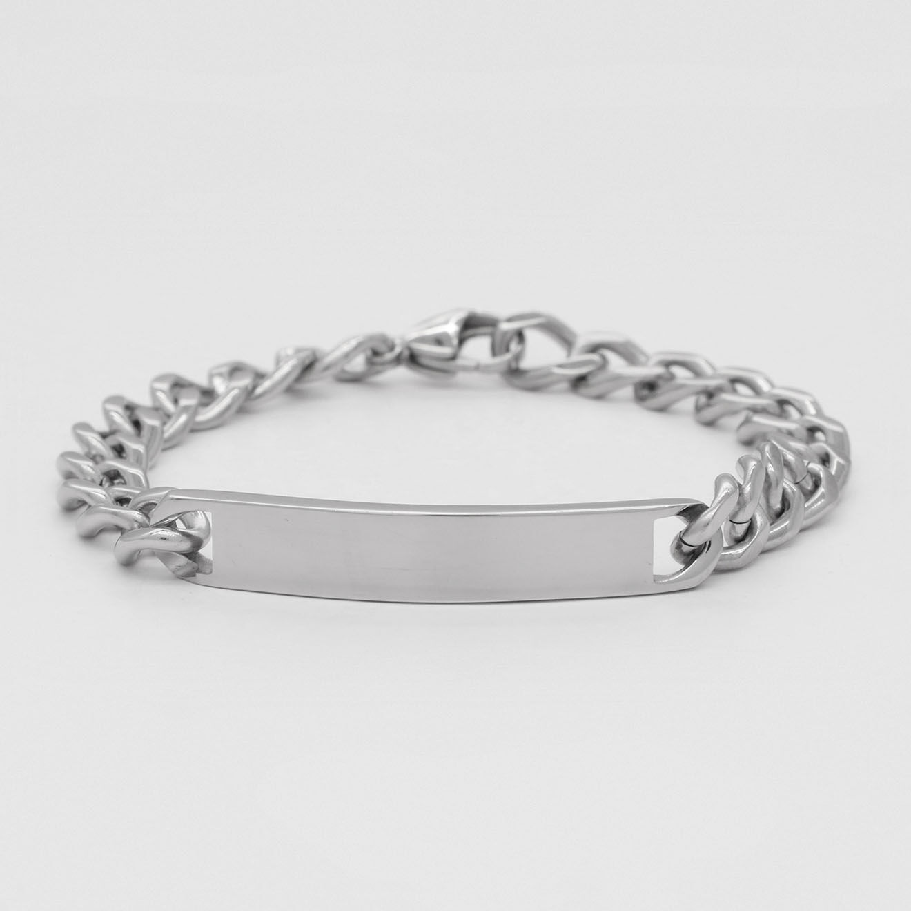 Jacobson Bracelet Gourmette en Acier
