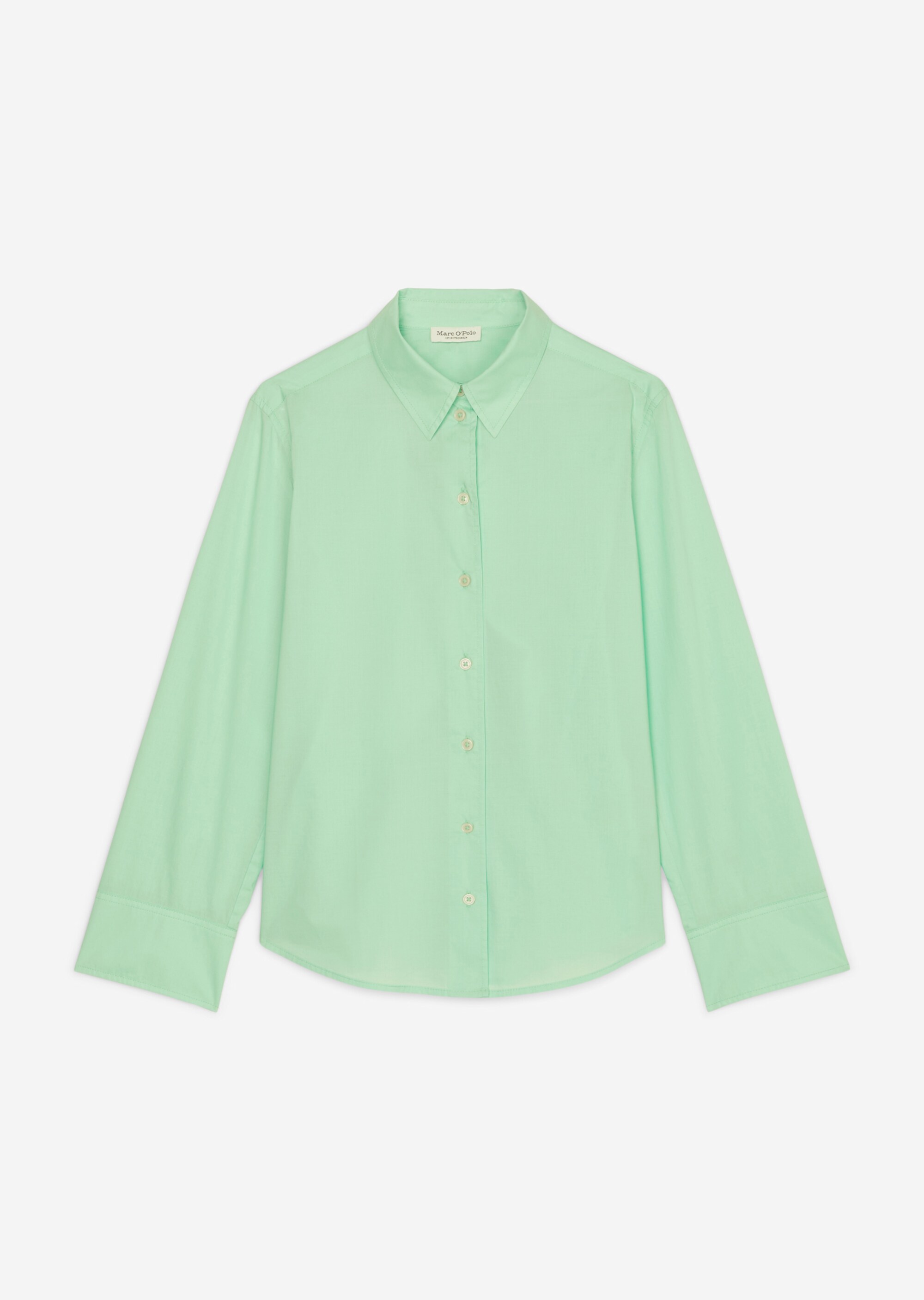 Bluse A-Shape aus Papertouch-Popeline