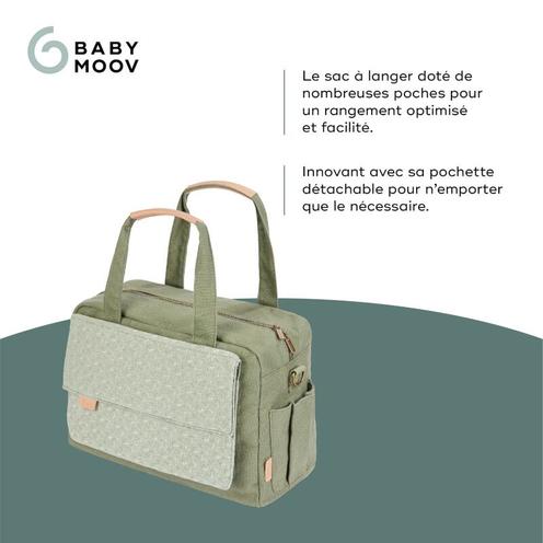 Sac à langer Day to day bag - Vert kaki - BABYMOOV