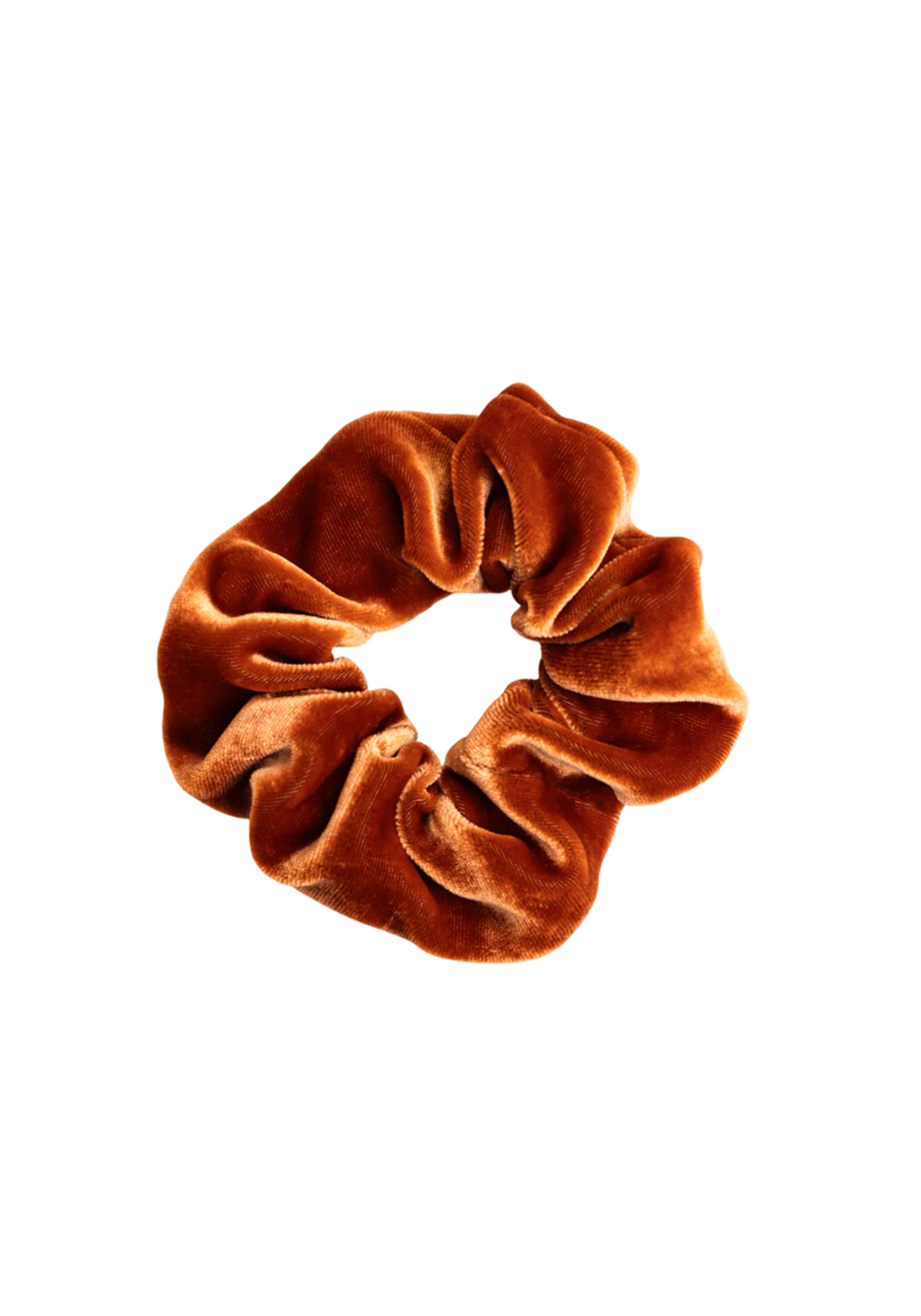 YOOMEE Scrunchie Medina Velvet Silk Ochre