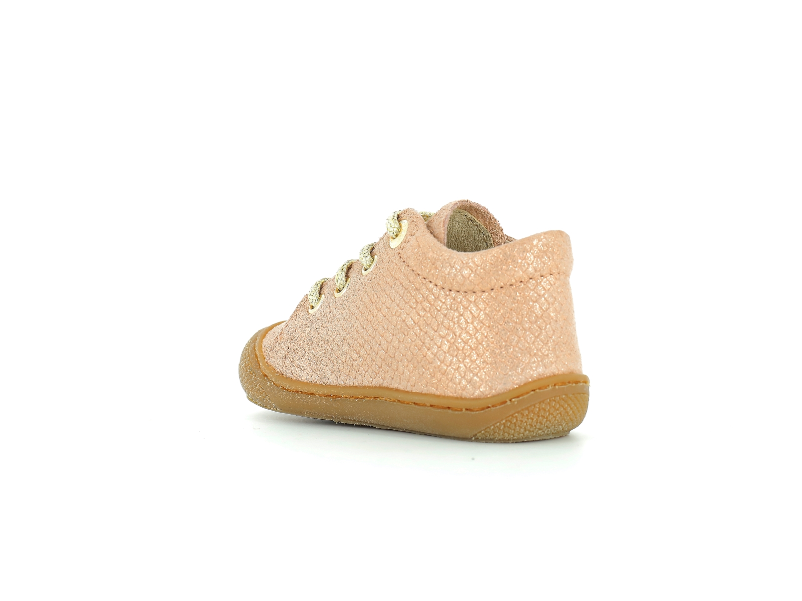 Naturino-COCOON LIZARD Cuir Rose Pâle