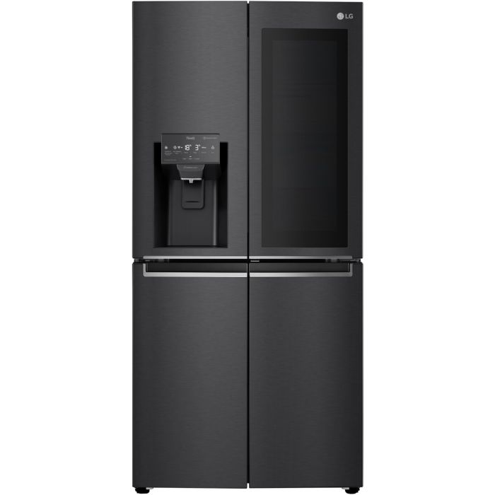 LG Side-by-Side GMX 844 MCBF InstaView® Matte Black Stainless - interner Wassertank