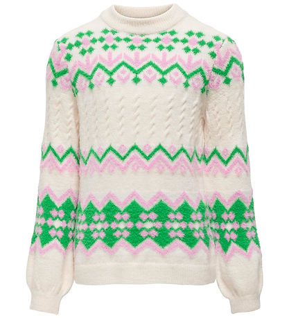Kids Only Bluse - Strick - KogAnnabelle - Cloud Tänzerin/Bonbon/