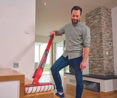 Einhell CLEANEXXO, Laminat, Fliser, Træ, Våd, 400 ml, Rød, Kasse, 2,5 kg - SOLO