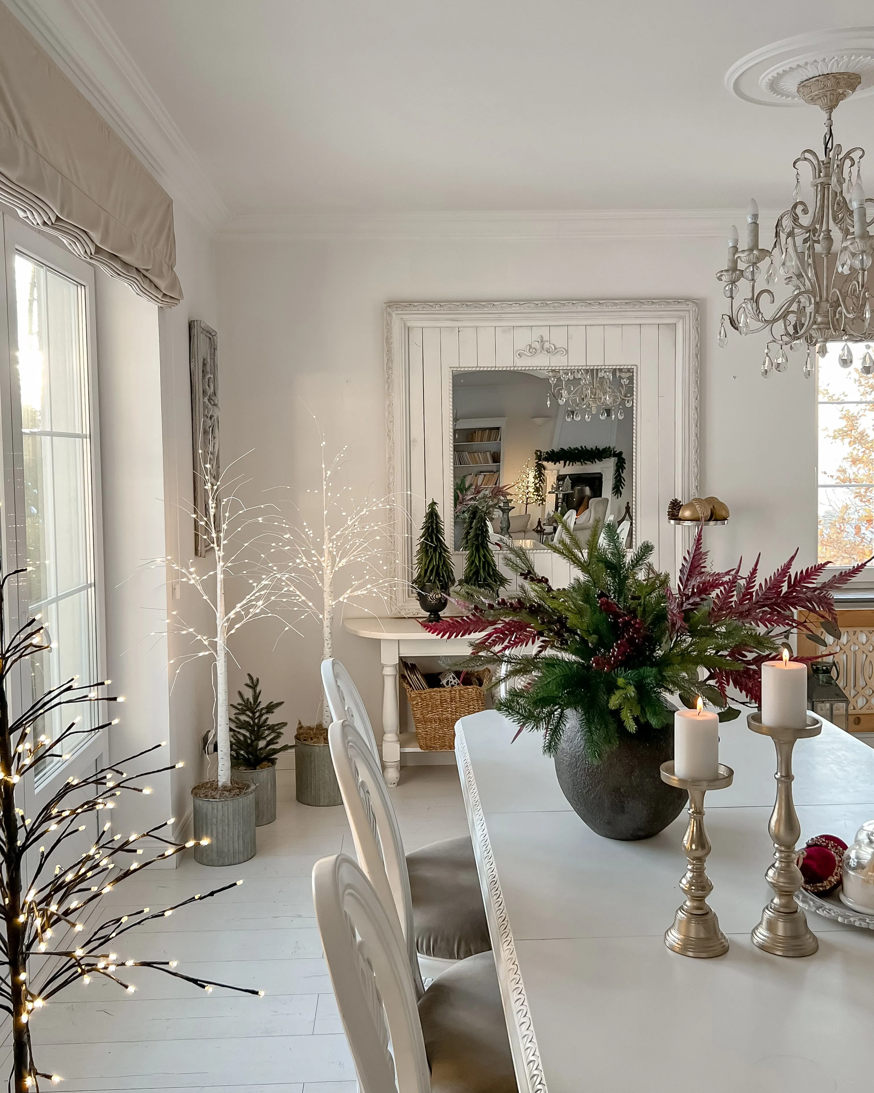 Buitendecoratie LED LAPPI Kerstboom 160 cm Wit