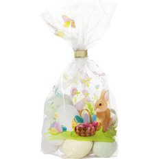 Sachet à fond plat, motif 'Pâques'