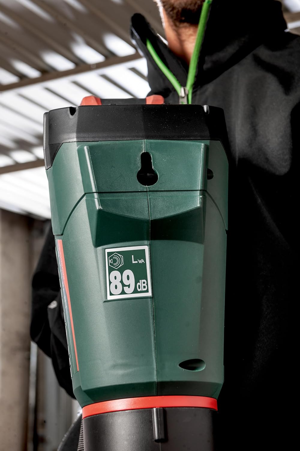 metabo Akku-Laubbläser LB 18 LTX BL – 601607650 – 18 V – Leiser Akku-Laubbläser mit starkem Motor und konstanter Blaskraft – Inkl. 2 Akkus und Ladegerät