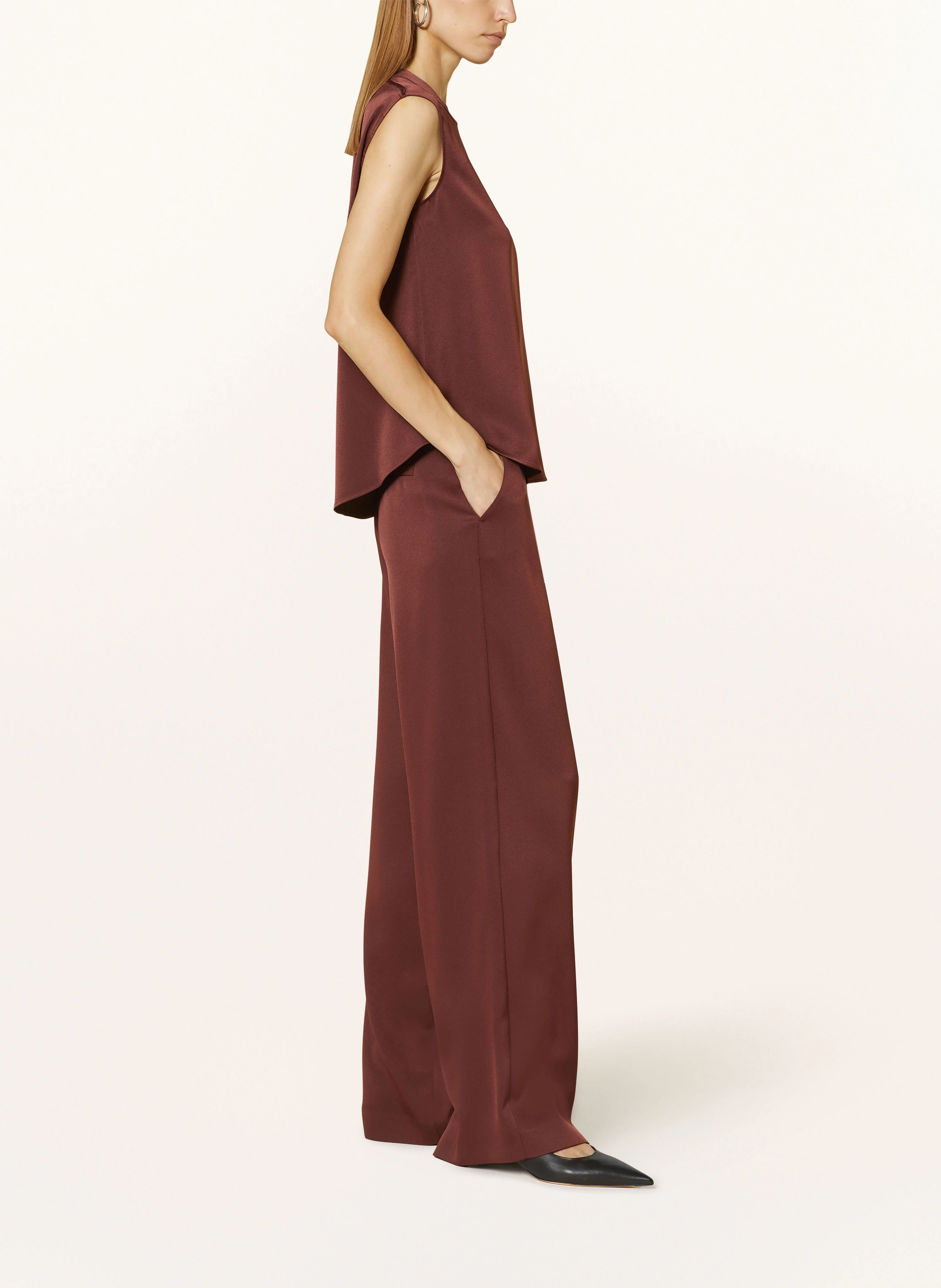 windsor. Marlenehose aus Satin