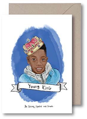 Young King Card
