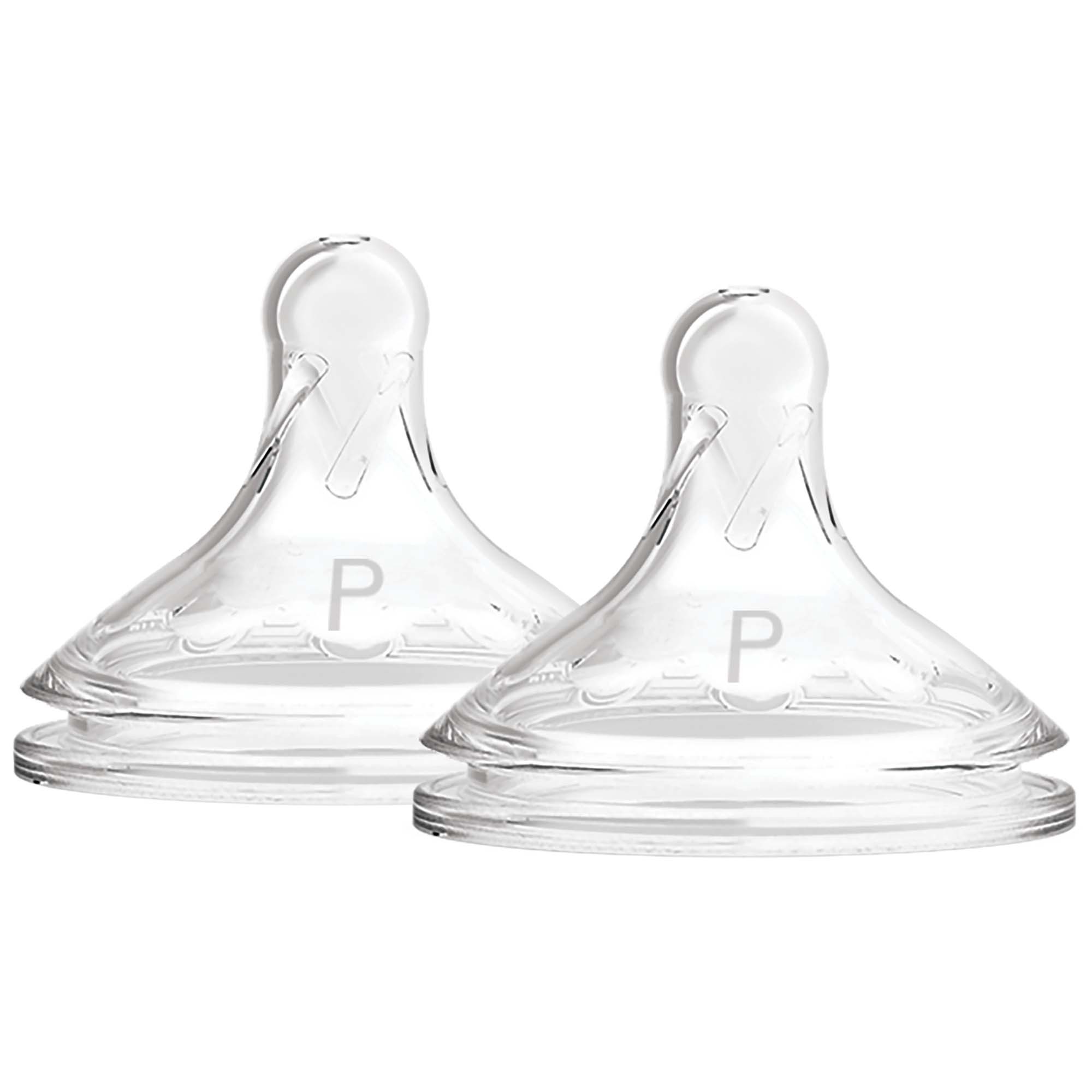 Dr. Brown's Options+ prematuurspeen Brede Halsfles transparant