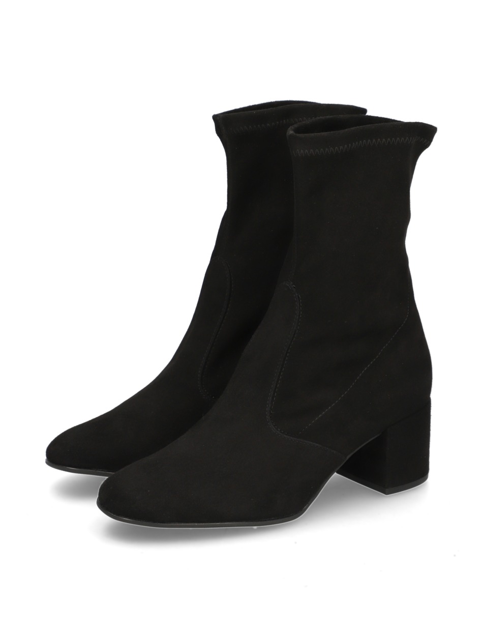Veloursleder Stiefelette