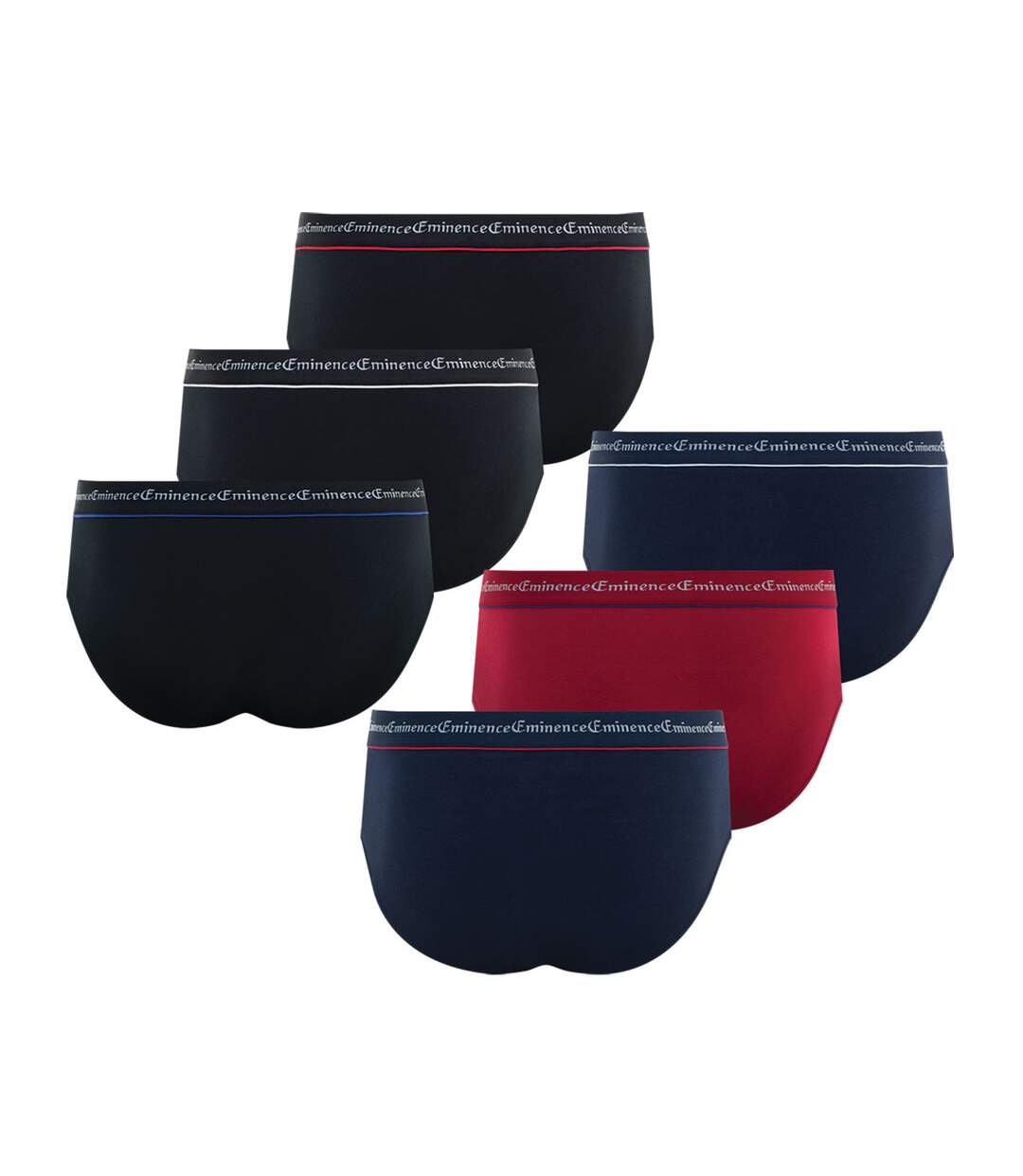 Lot de 6 slips homme Business