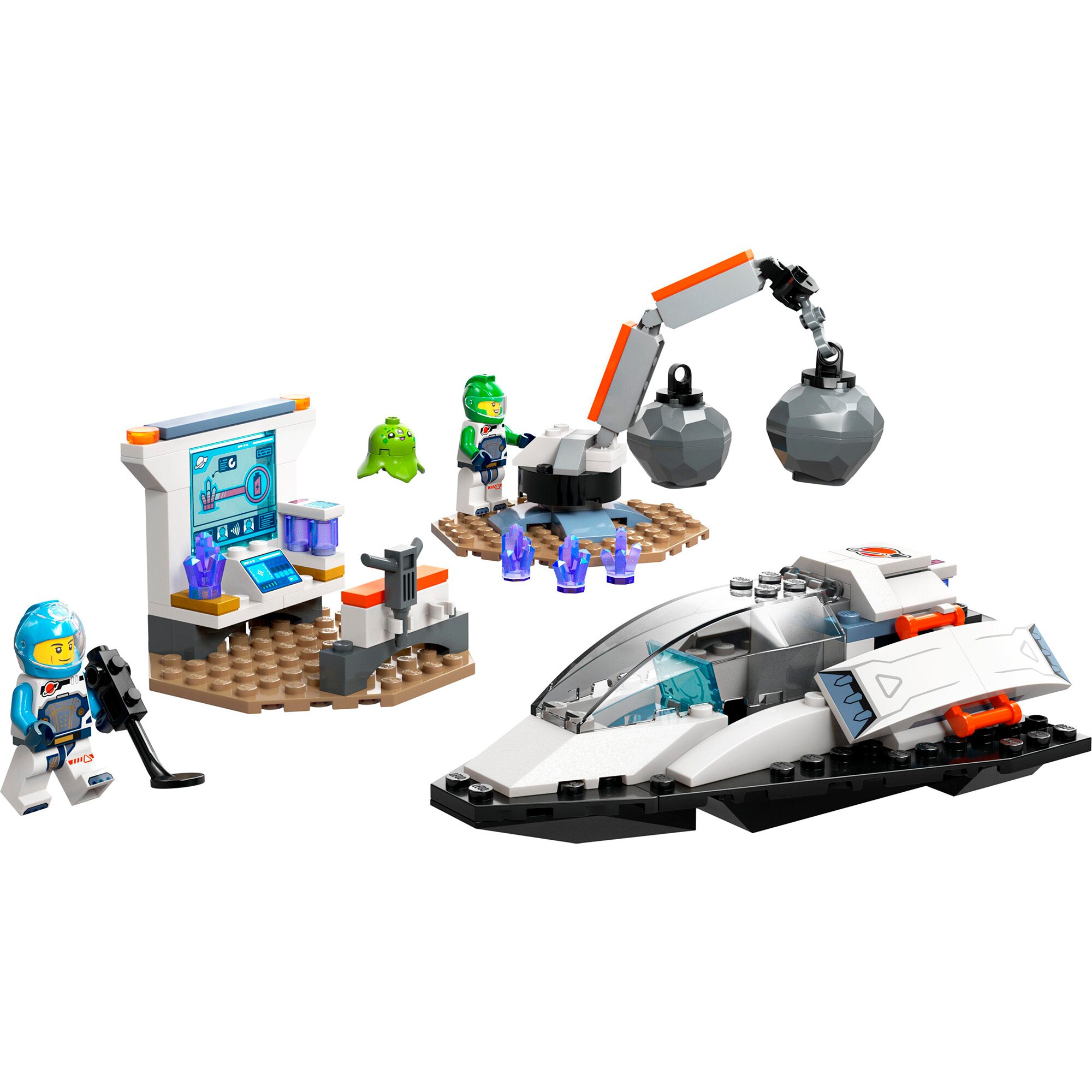 LEGO Konstruktionsspielzeug City Bergung eines Asteroiden im Weltall
